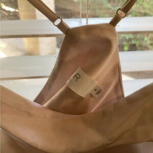 Aster body suit silk light pink never worn
